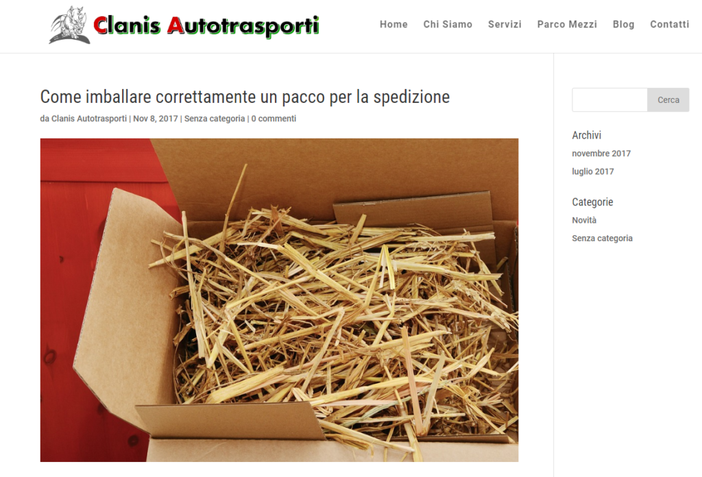 clanisautotrasporti come imballare correttamente un pacco per la spedizione