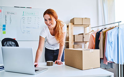 spedizione pacco online da casa