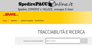 CERCA SPEDIZIONE: il modo migliore per tracciare un pacco DHL EXPRESS