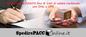 Spedizione ASSICURATA GRATIS con SpedirePaccoOnline.it