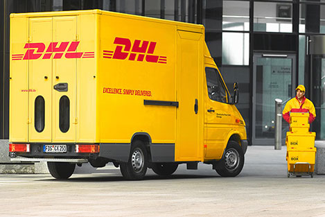spedire pacco in europa con corriere espresso dhl ritiro e consegna a domicilio